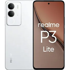 Смартфон Realme P3 Lite, 4/128 ГБ, белый