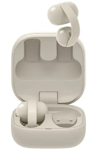 Беспроводные наушники Sony LinkBuds Clip WF-LC900, Beige, бежевый