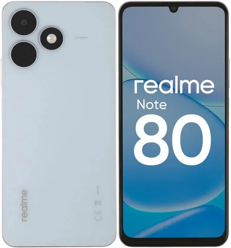 Realme Note 80, 4/64 ГБ, Blue, голубой