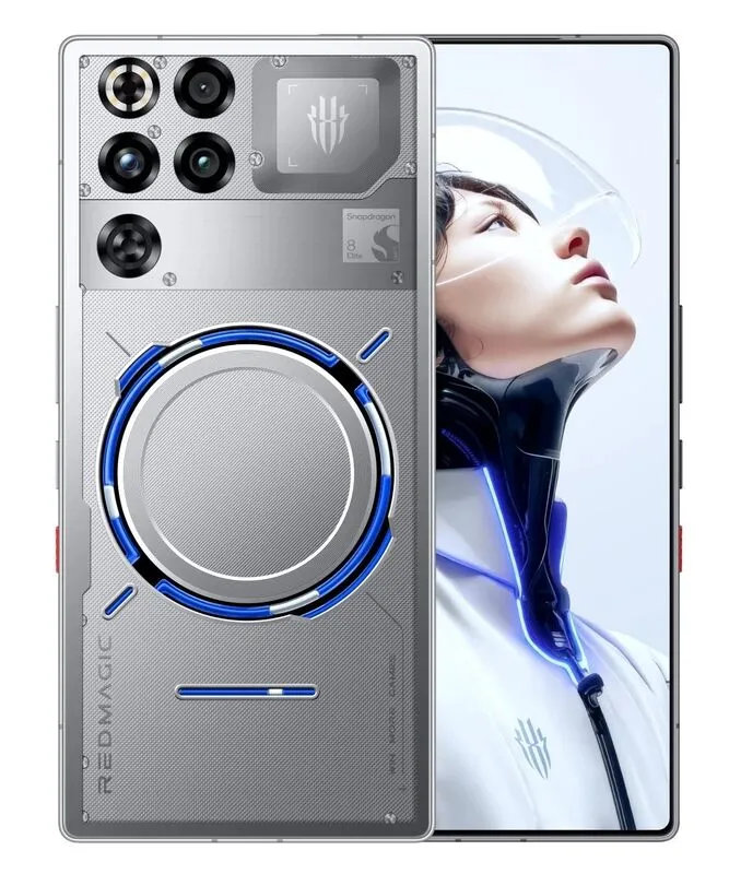 ZTE Nubia RedMagic 11 Pro, 24/1024 ГБ, Subzero, Серебристый