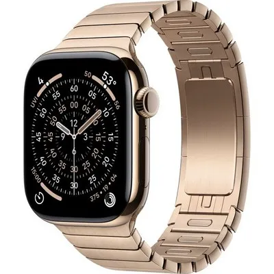 Apple Watch Series 11 42 мм, Gold Titanium Case Gold Link Bracelet