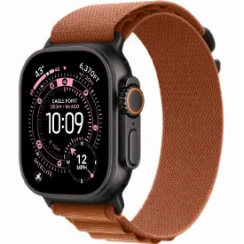 Часы Apple Watch Ultra 3 49 мм, Black Titanium Terracotta Alpine Loop M