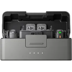 Беспроводной микрофон DJI Mic 3 (2 TX + 1 RX + Charging Case), black