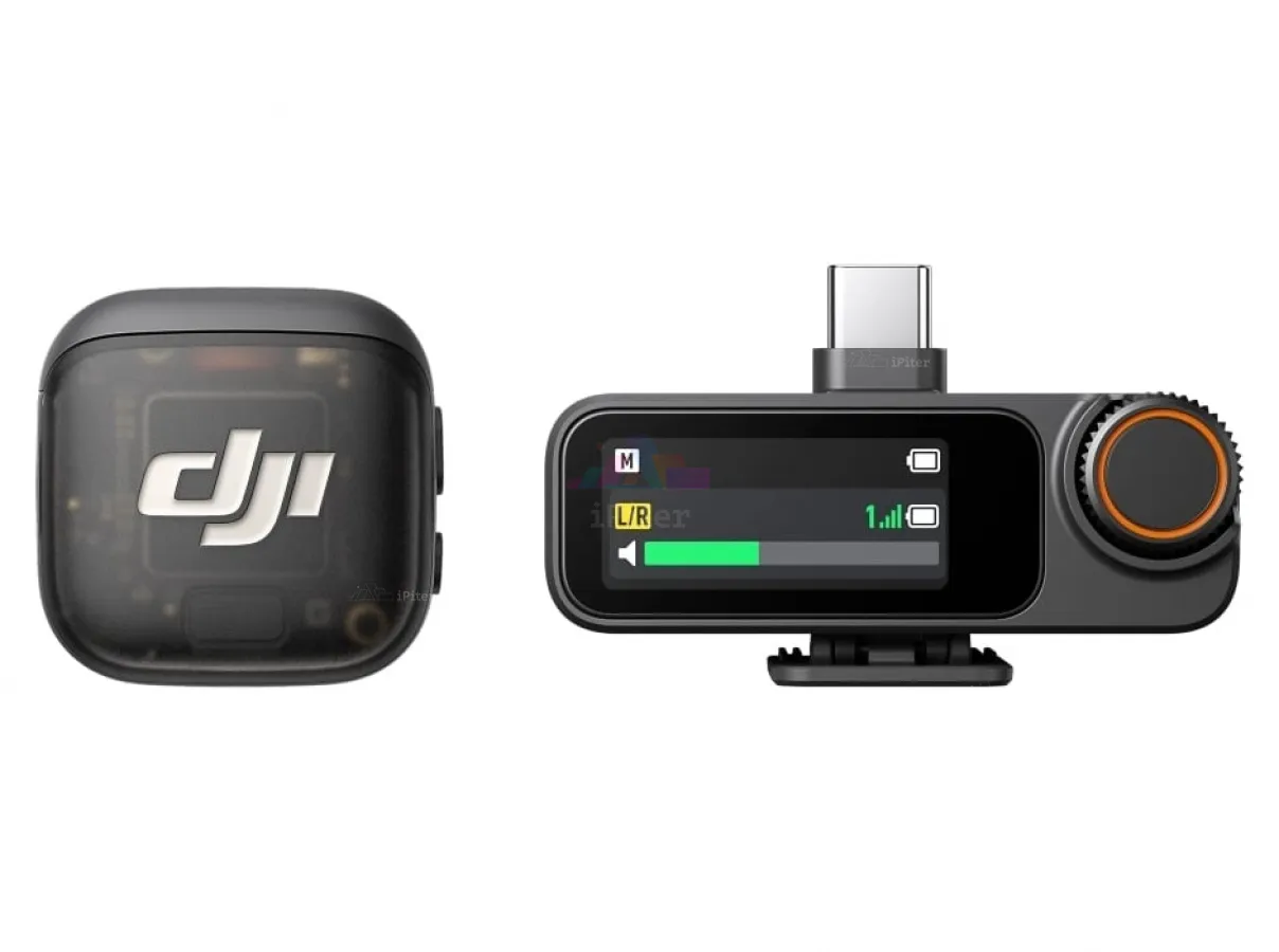 Беспроводной микрофон DJI Mic 3 (1 TX + 1 RX ), black