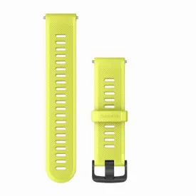Ремешок Garmin QuickFit Band, 22 мм, Amp Yellow with Slate Hardware