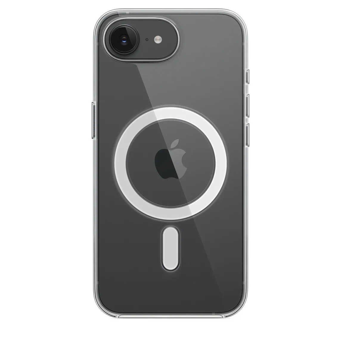 Apple iPhone 17e Clear Case с MagSafe, Прозрачный MHWC4