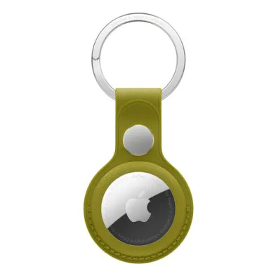 Apple AirTag FineWoven Key Ring MA7L4, Chartreuse, Зеленый