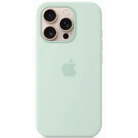 Чехол Apple iPhone 16 Pro Silicone Case Aquamarine, аквамарин MDG04