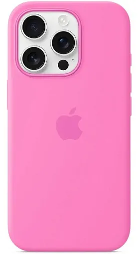 Apple iPhone 16 Pro Silicone Case Peony, розовый MDFX4