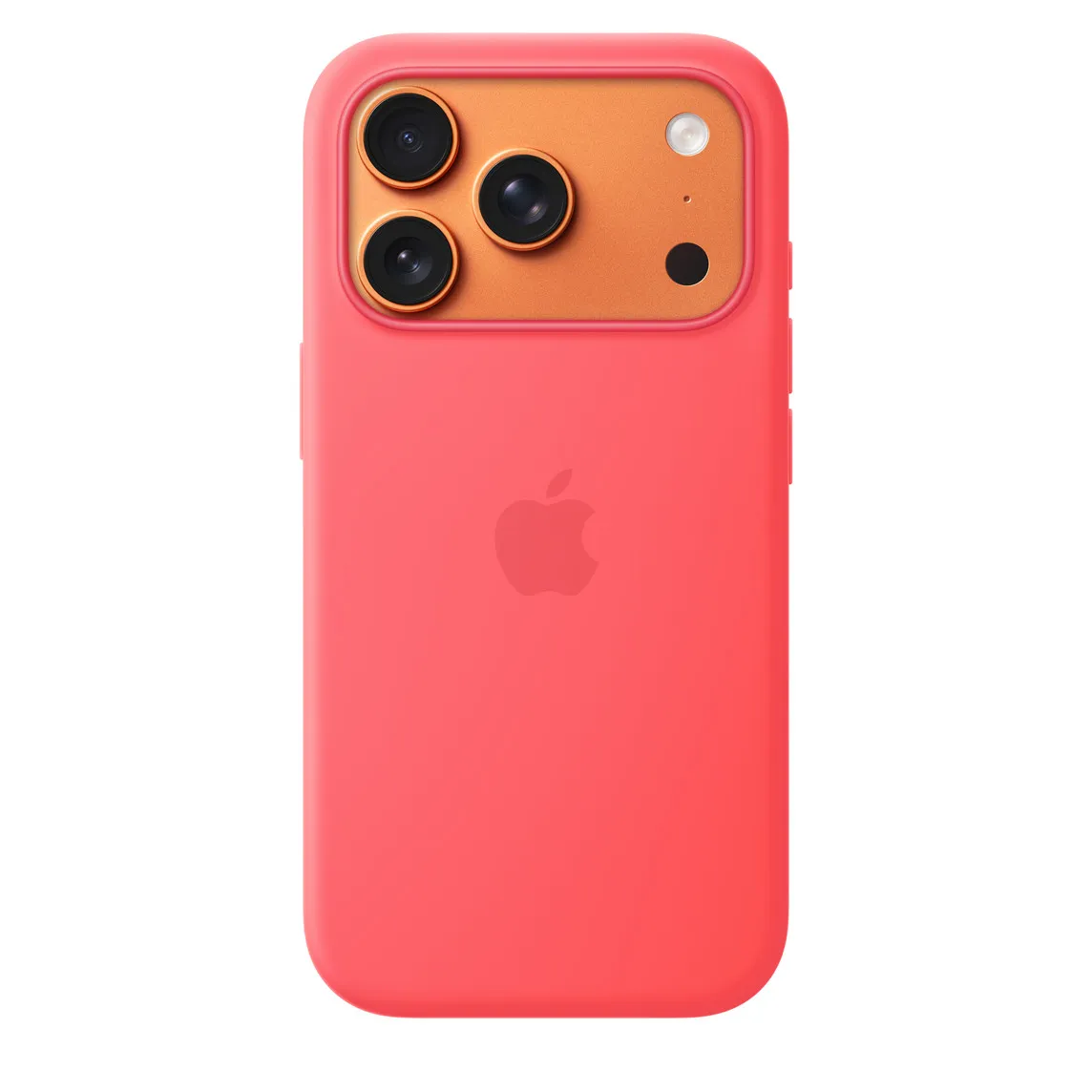 Apple iPhone 17 Pro Silicone Case Bright Guava, гуава MHW04