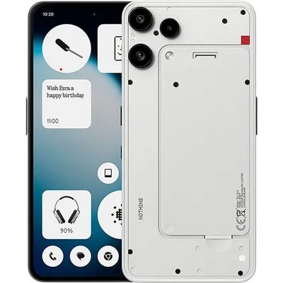 Nothing Phone (3A) Lite, 8/256 ГБ, White, белый