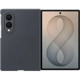 Чехол Galaxy Z Fold 8 Graphite Silicone Magnet Case