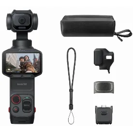 Экшн-камера Insta360 Luna Pro Standard Bundle, черный