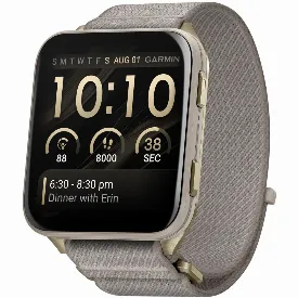 Часы Garmin Venu X1, бежевый с ремешком ComfortFit