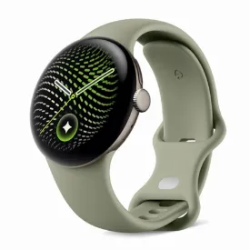 Смарт-часы Google Pixel Watch 5 45 mm WiFi, Satin Pyrite/Olive, Оливковый