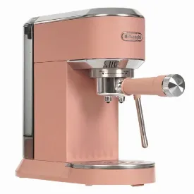 Кофеварка рожковая Delonghi Dedica Duo EC890.PK, розовый