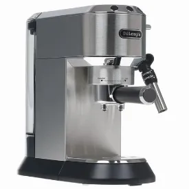 Кофеварка рожковая DeLonghi Dedica EC 685.M, серебристый
