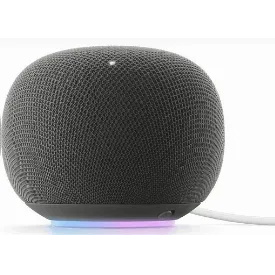 Умная колонка Google Home Speaker, Hazel Gray, серый