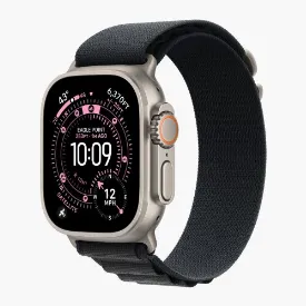 Часы Apple Watch Ultra 3 49 мм, Natural Titanium Black Alpine Loop S
