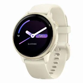 Смарт-часы Garmin Vivoactive 6, Lunar Gold / Bone