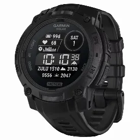 Умные часы Garmin Instinct 3, 45 мм, Solar Tactical Edition Black