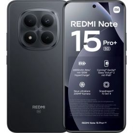 Смартфон Xiaomi Redmi Note 15 Pro Plus 5G, 8/256 GB, Black, черный
