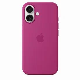 Чехол Apple iPhone 16 Plus Silicone Case Fuchsia, фуксия MYYE3