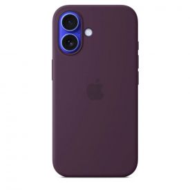 Чехол Apple iPhone 16 Plus Silicone Case Plum, фиолетовый MYYD3