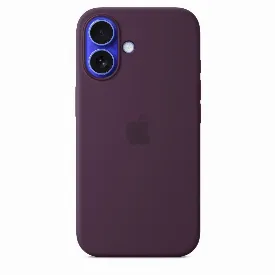 Чехол Apple iPhone 16 Plus Silicone Case Plum, фиолетовый MYYD3