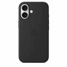 Чехол Apple iPhone 16 Plus Silicone Case Black, черный MYY93