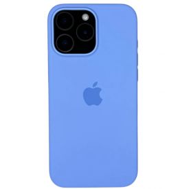 Чехол Apple iPhone 16 Pro Max Silicone Case Periwinkle, голубой MDH04