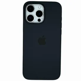 Чехол Apple iPhone 16 Pro Max Silicone Case Black, черный MYYT3