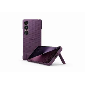 Чехол Sony Style Cover with Stand for Xperia 1 VII, фиолетовый