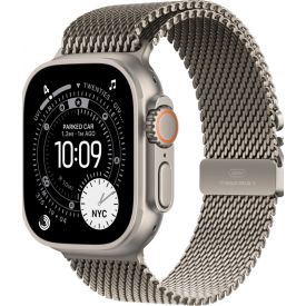 Часы Apple Watch Ultra 3 49 мм, Natural Titanium Milanese Natural Loop L