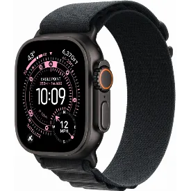Часы Apple Watch Ultra 3 49 мм, Black Titanium Black Alpine Loop M