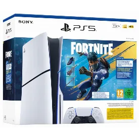 Игровая консоль Sony PS5 Slim Blu-Ray 1ТБ Fortnite Flowering Chaos Bundle