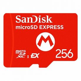 Карта SanDisk microSD Express для Nintendo Switch 2, 256 Гб
