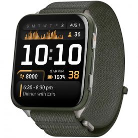 Часы Garmin Venu X1, серый с ремешком ComfortFit