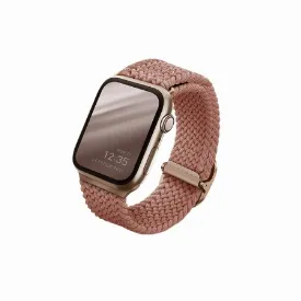 Ремешок Uniq Aspen Strap Braided для Apple Watch 49/45/44/42 мм, Pink, розовый