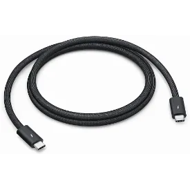 Кабель Apple Thunderbolt 5 (USB-C) Pro (1 м), 1 м, черный (MC9C4ZM/A)