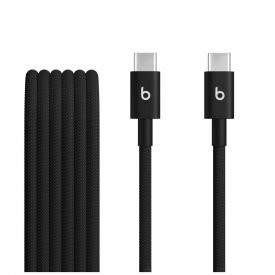 Кабель Beats USB‑C to USB‑C Woven Cable (1.5 m/5 ft), Bolt Black