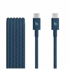 Кабель Beats USB‑C to USB‑C Woven Cable (1.5 m/5 ft), Nitro Navy