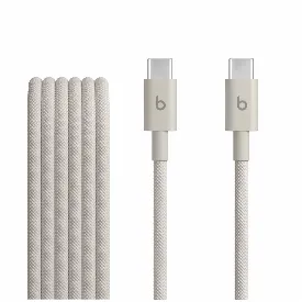 Кабель Beats USB‑C to USB‑C Woven Cable (1.5 m/5 ft), Surge Stone
