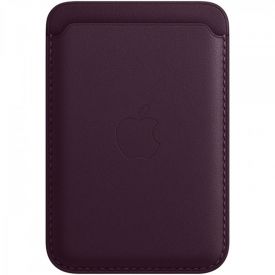 Чехол-бумажник Apple MagSafe для iPhone, Dark Cherry (MM0T3)