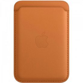 Чехол-бумажник Apple MagSafe для iPhone, Golden Brown (MM0Q3)