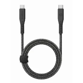 Кабель EnergEA Flow USB 2.0, USB-C to USB-C 480MBPS, 240W 3м, черный