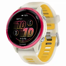 Умные часы Garmin Forerunner 570, 42 мм, Raspberry/Mango
