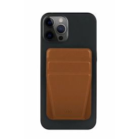 Кардхолдер-подставка Uniq LYFT MagSafe, коричневый