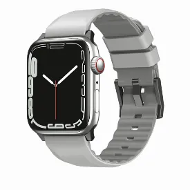 Ремешок Uniq LINUS для Apple Watch 49/45/44/42 мм, Gray, серый