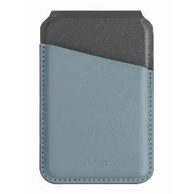 Кардхолдер-подставка Uniq LYDEN DS MagSafe, синий/черный